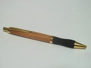Cigar style pen and pencil set in 24kt gold by Paul's Pens n Things